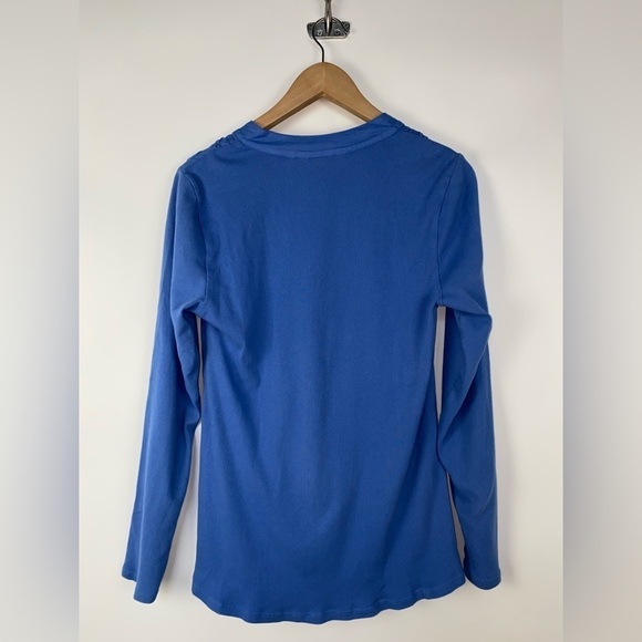 Soft Surroundings Henley Rissani Button Down Shirt - Picture 3 of 10